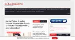 Desktop Screenshot of medicalmanager.ro